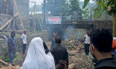 Bina-Kerukunan-Umat-Beragama,-Polsek-Alor-Barat-Daya-Hadir-Dalam-Kegiatan-Baksos-Bersama