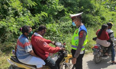 Ops-Keselamatan-Ranakah-2021,-Polres-Alor-Laksanakan-Patroli-dan-Himbauan