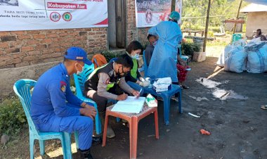 Peduli-Bencana,-Polres-Alor-bersama-Dinas-Kesehatan-Laksanakan-Rapid-Antigen-dan-Penyaluran-Bansos