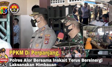 PPKM-Di-Perpanjang,-Polres-Alor-Bersama-Inskait-Terus-Bersinergi-Laksanakan-Himbauan