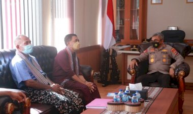 Tindak-lanjut-Perintah-Presiden-RI-Terkait-Kawal-Investasi-di-Daerah,-Kapolda-NTT-Lakukan-Pertemuan-dengan-Kepala-Dinas-DPMPTSP-Provinsi-NTT