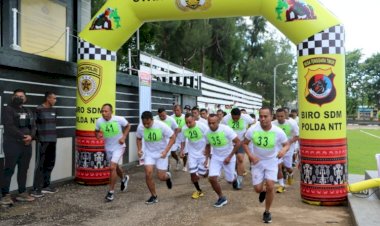 Hendak-Jadi-Perwira-Polri,-343-Anggota-Polda-NTT-Jalani-Serangkaian-Tes