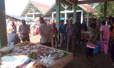 Polsek-Pantar-Barat-Laksanakan-Pam-Pasar-Baranusa