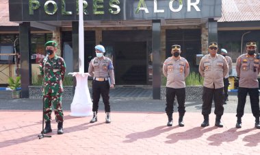 Tingkatkan-Sinergitas-Polres-Alor-Gelar-Apel-Bersama-Kodim-1622-Alor