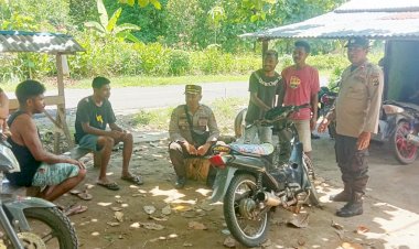 Polsek-Alor-Timur-Laut-Intensifkan-Patroli-Sambang-Warga,-Wujudkan-Kemitraan-Dalam-Jaga-Kamtibmas