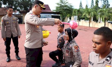 Kapolres-Alor-Pimpin-Apel-Penerimaan-Bintara-Remaja