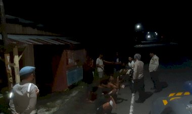 Tekan-Kriminalitas-Malam-Hari,-Polres-Alor-Gencar-Laksanakan-Patroli