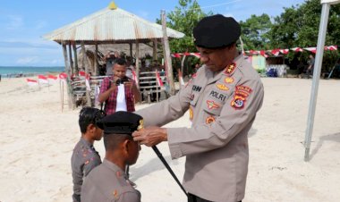 Pimpin-Upacara-Penutupan-Tradisi-Pembaretan,-Kapolda-NTT-Harap-Baja-Angkatan-48-Mampu-Mengamati-dan-Menganalisa