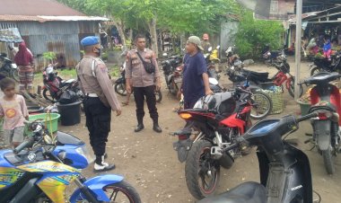Terus-Berikan-Rasa-Aman,-Polsek-Pantar-Laksanakan-Patroli-Pasar