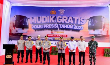 Kurangi-Beban-Jalan-Tol-dan-Arteri,-Kapolri-Lepas-434-Bus-Mudik-Gratis-Polri-Presisi