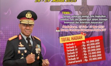 Sambut-Hari-Paskah,-Polda-NTT-Gelar-Lomba-Paduan-Suara-Antar-Gereja