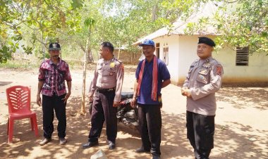 Polsek-Pantar-Giatkan-Patroli-Dialogis-dan-Sambang-di-Desa-Bukit-Mas,-Ajak-Warga-Jaga-Kamtibmas-dan-Kedamaian-Menjelang-Pemilu-2024