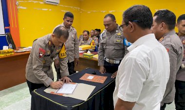 Polres-Alor-Gelar-Sosialisasi-Dipa,-Penandatanganan-Pakta-Integritas-dan-Penyerahan-RKA-KL-T.A.-2024