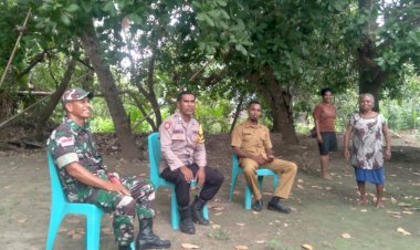 Bhabinkamtibmas-Gencar-Sosialisasi-Himbauan-Kamtibmas-di-Kelurahan-Welai-Barat-Menjelang-Pemilu-2024