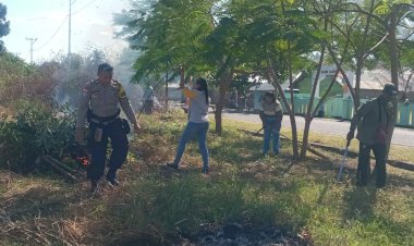 Bhabinkamtibmas,-Bhabinsa-Bersama-Pemerintah-Kecamatan-dan-Masyarakat-Gelar-Gotong-Royong-untuk-Sukseskan-MTQ-Tingkat-Provinsi