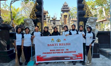 Jelang-Hari-Jadi-Polwan-ke-76,-Polwan-Polres-Alor-Gelar-Bakti-Religi
