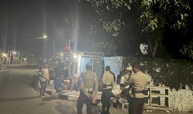 Polres-Alor-Gelar-Patroli-Malam,-Berikan-Himbauan-Kamtibmas-di-Sejumlah-Titik-Rawan