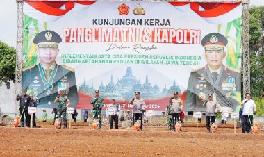 Kapolri-Panglima-TNI-Tinjau-Kesiapan-Program-Ketahanan-Pangan-di-Jawa-Tengah