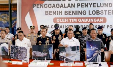 Bareskrim-Polri-:-Gagalkan-Penyelundupan-151-Ribu-Benih-Lobster-di-Perairan-Bintan