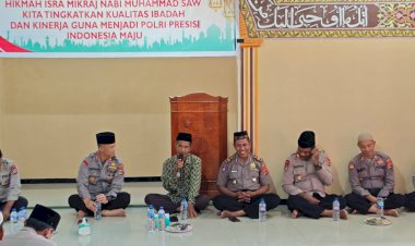 Polres-Alor-Peringati-Isra-Mi'raj-1446-H-Dengan-Semangat-Polri-Presisi