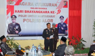 Polres-Alor-Gelar-Syukuran-Hari-Bhayangkara-ke-79,-Wujudkan-Komitmen-