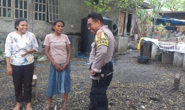 Bhabinkamtibmas-Desa-Petleng-Laksanakan-Sambang-dan-Patroli-Dialogis,-Ajak-Warga-Jaga-Kamtibmas