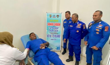 Satuan-Polairud-Polres-Alor-Gelar-Donor-Darah-di-RSUD-Kalabahi-Sambut-HUT-ke---75-Polairud