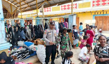 Polsek-Alor-Selatan-Laksanakan-Patroli-Pengamanan-Pasar-di-Kelaisi-Timur