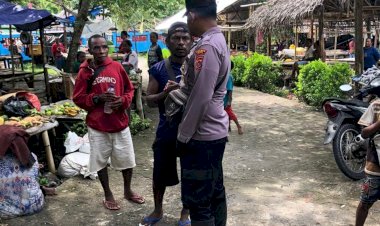 Anggota-Pospol-Abad-Selatan-Laksanakan-Patroli-dan-Pengamanan-Pasar-Orgen