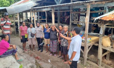 Kanit-Reskrim-Polsek-Alor-Barat-Daya-Laksanakan-Cooling-System-di-Kelurahan-Moru