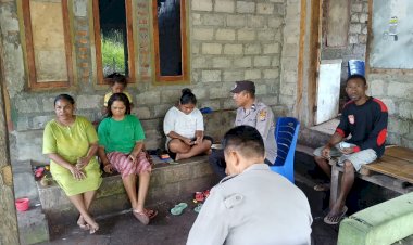 Patroli-Kamtibmas-dan-Sambang-Warga,-Polsek-Alor-Timur-Berikan-Himbauan-Keamanan-dan-Kewaspadaan-Cuaca-Ekstrem
