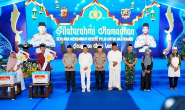 Silaturahmi-Ramadan,-Kapolri-Serahkan-Kunci-Bagi-Penerima-Manfaat-Rutilahu-Polda-Jabar