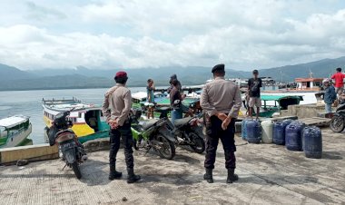 Pasca-Idul-Fitri-1447-H,-Pengamanan-Pelabuhan-Dulionong-Pastikan-Arus-Balik-Penumpang-Aman-dan-Terkendali