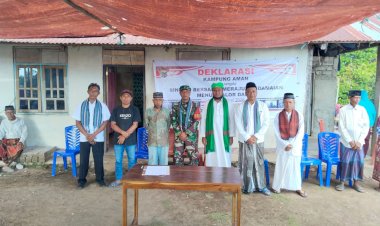 POLRES-ALOR-DEKLARASIKAN-KAMPUNG-AMAN-DI-DESA-HULNANI,-WUJUDKAN-SINERGI-MENUJU-ALOR-DAMAI