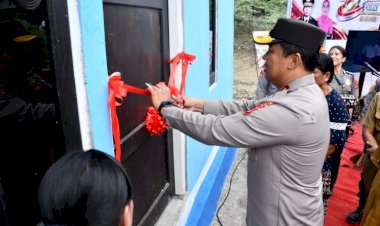 Kapolda-NTT-Tebar-Kepedulian-di-Takari,-Rumah-Harapan-Jadi-Kado-HUT-ke-80-Bhayangkara-untuk-Warga