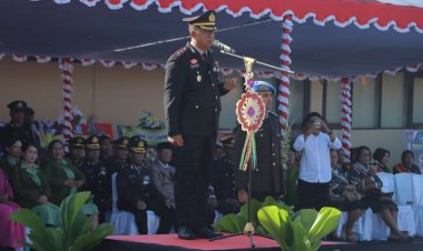Polres-Alor-Gelar-Upacara-Hari-Bhayangkara-ke-80,-Teguhkan-Semangat-