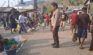 Sambang-Pasar-Bakalang,-Polsubsektor-Pantar-Timur-Jaga-Kamtibmas-Tetap-Kondusif