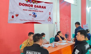 Peringati-Hari-Jadi-Humas-Polri-ke-75,-Humas-Polres-Alor-Gelar-Kegiatan-Donor-Darah
