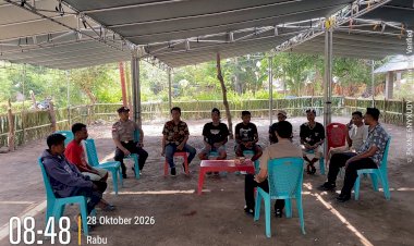 POLSEK-ALOR-TIMUR-GELAR-PATROLI-DAN-SAMBANG-WARGA-MARITAING,-PERKUAT-KAMTIBMAS