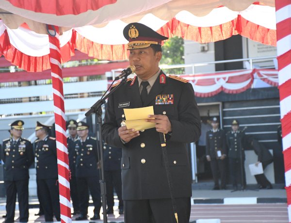 Polda NTT Gelar Upacara Sumpah Pemuda ke- 97 dan Apel Kebangsaan Ojol-Buruh: Kapolda Ajak Pemuda Jadi Pelaku Perubahan untuk Indonesia Bersatu