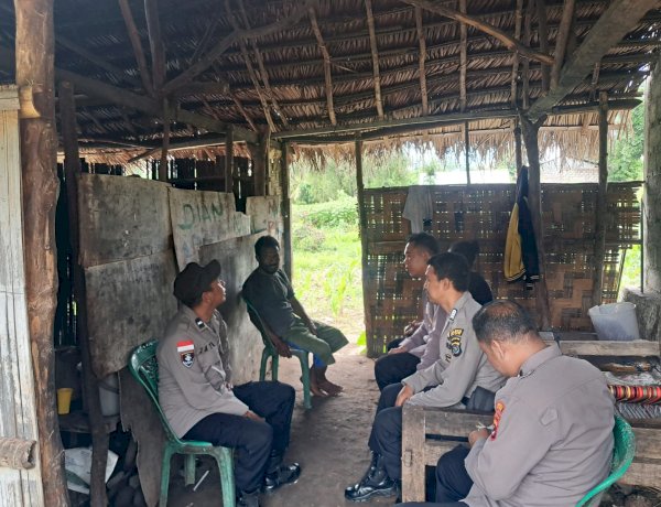 Polsek Alor Timur Laksanakan Patroli Dialogis dan Sambang Kamtibmas di Kelurahan Kolana Utara