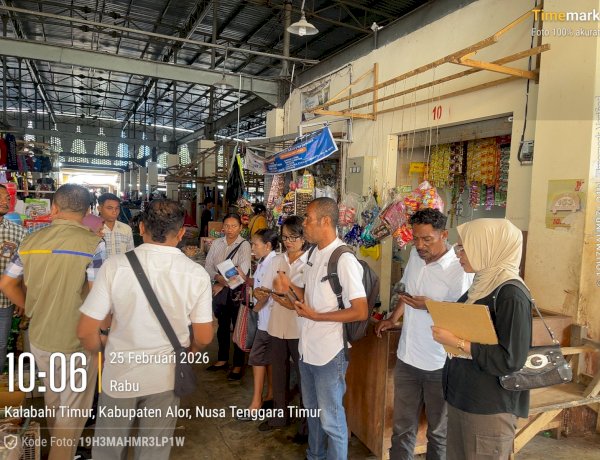 Unit Tipidter Sat Reskrim Polres Alor Bersama Satgasda Intensifkan Sidak Harga Bahan Pangan