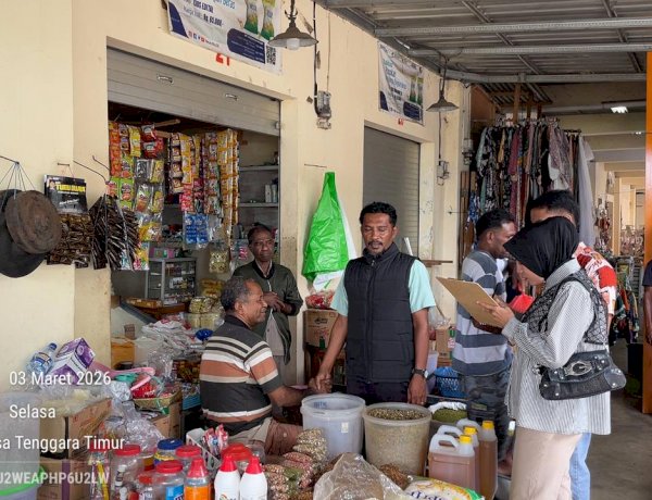 Unit Tipidter Satreskrim Polres Alor Intensifkan Pengawasan Harga Bahan Pangan
