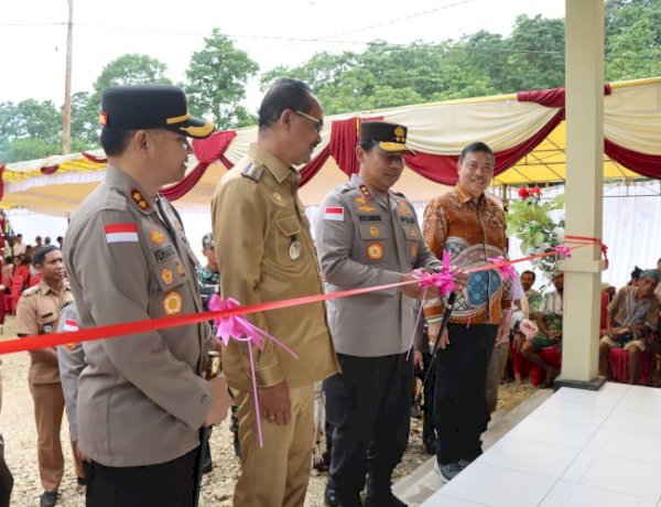 Kapolda NTT Resmikan Pospol Umbu Ratu Nggay Barat, Perkuat Pelayanan Kepolisian di Sumba Tengah