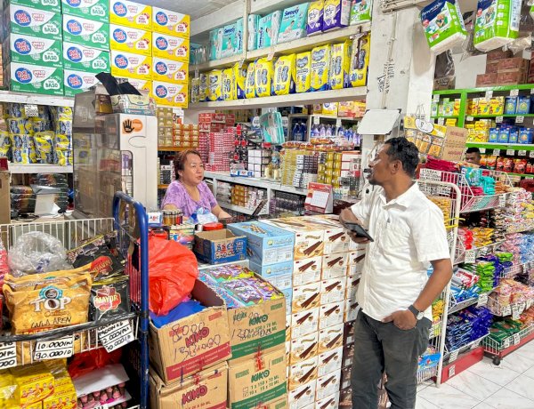 Antisipasi Kelangkaan, Polres Alor Lakukan Pengawasan Harga dan Stok LPG di Pasaran.