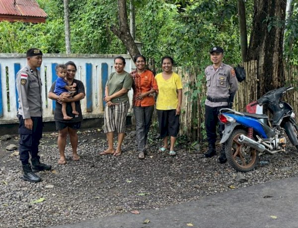 Patroli Dialogis Polsek Abad di Kelurahan Moru, Perkuat Sinergi dan Jaga Situasi Kamtibmas Tetap Kondusif