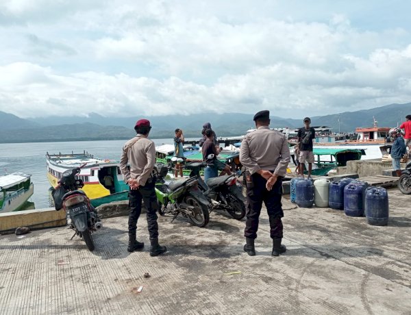 Pasca Idul Fitri 1447 H, Pengamanan Pelabuhan Dulionong Pastikan Arus Balik Penumpang Aman dan Terkendali