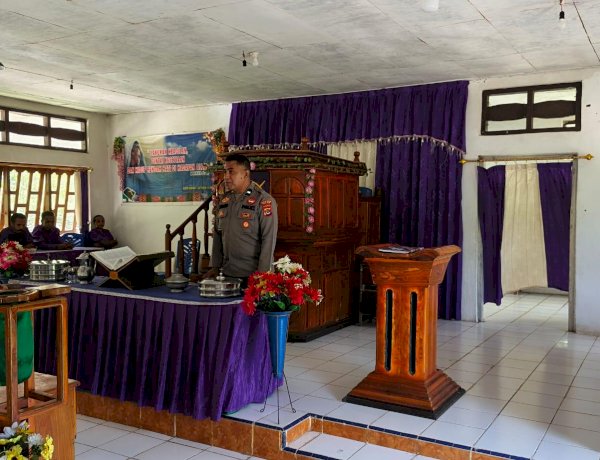 Polsubsektor Pureman Gelar Patroli dan Minggu Kasih di Desa Purnama, Warga Diimbau Jaga Kamtibmas