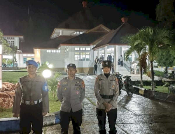 HARI KE-2, PERSONEL POLRES ALOR INTENSIFKAN PENGAMANAN KEGIATAN PASKAH GAMKI, SITUASI TETAP AMAN DAN KONDUSIF