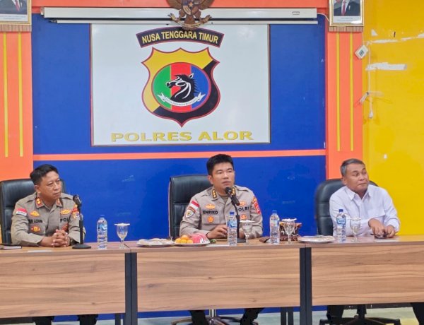 Irwasda Polda NTT Berikan Motivasi kepada Personel Polres Alor untuk Tetap Semangat Jaga Kamtibmas